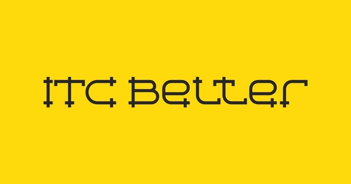 폰트 Belter ITC