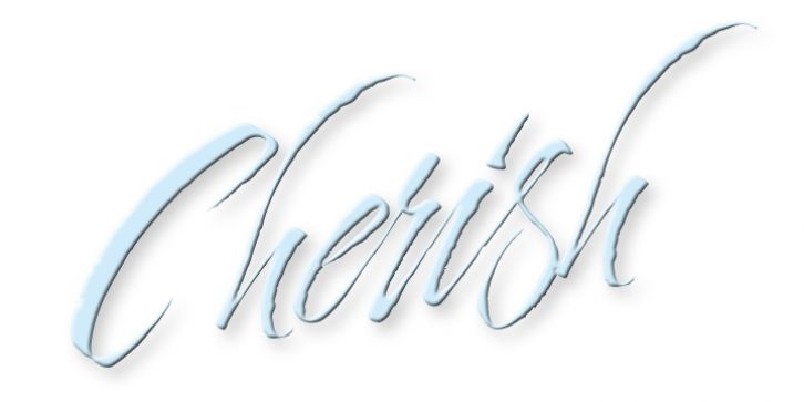 폰트 Cherish