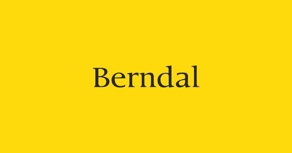 폰트 Berndal