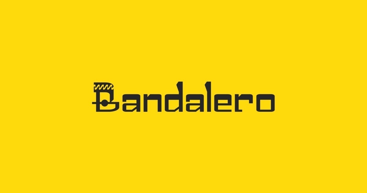폰트 Bandalero