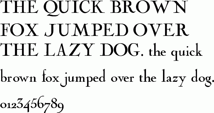 폰트 Cochin Archaic