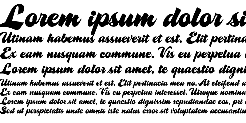 폰트 Motherlode AOE