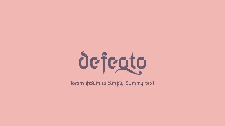 폰트 defeqto