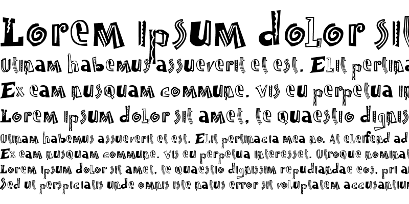 폰트 Jambalaya Too ITC