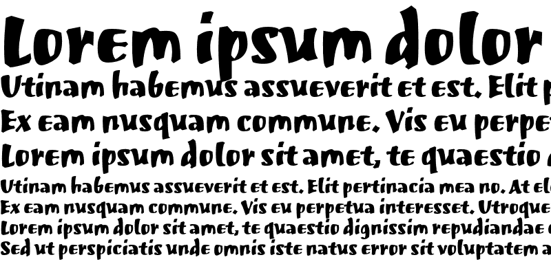 폰트 Musclehead ITC