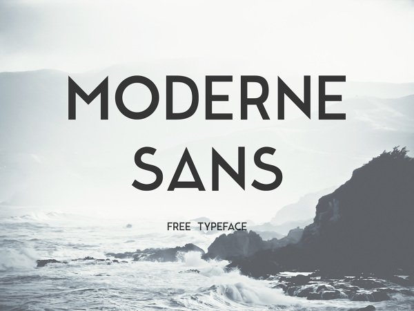 폰트 Moderne