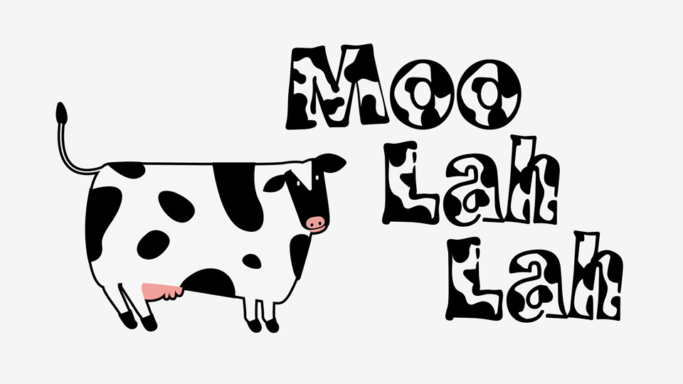 폰트 Moo Lah Lah