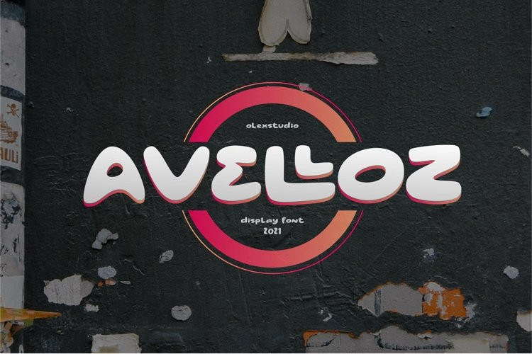 폰트 Avelloz