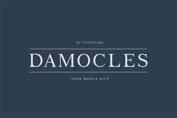 폰트 Damocles