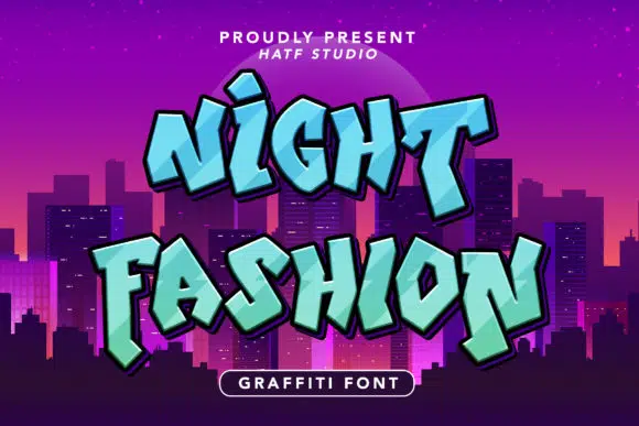 폰트 Night Fashion