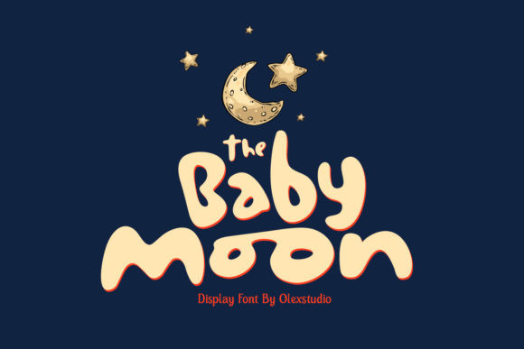 폰트 The Baby Moon