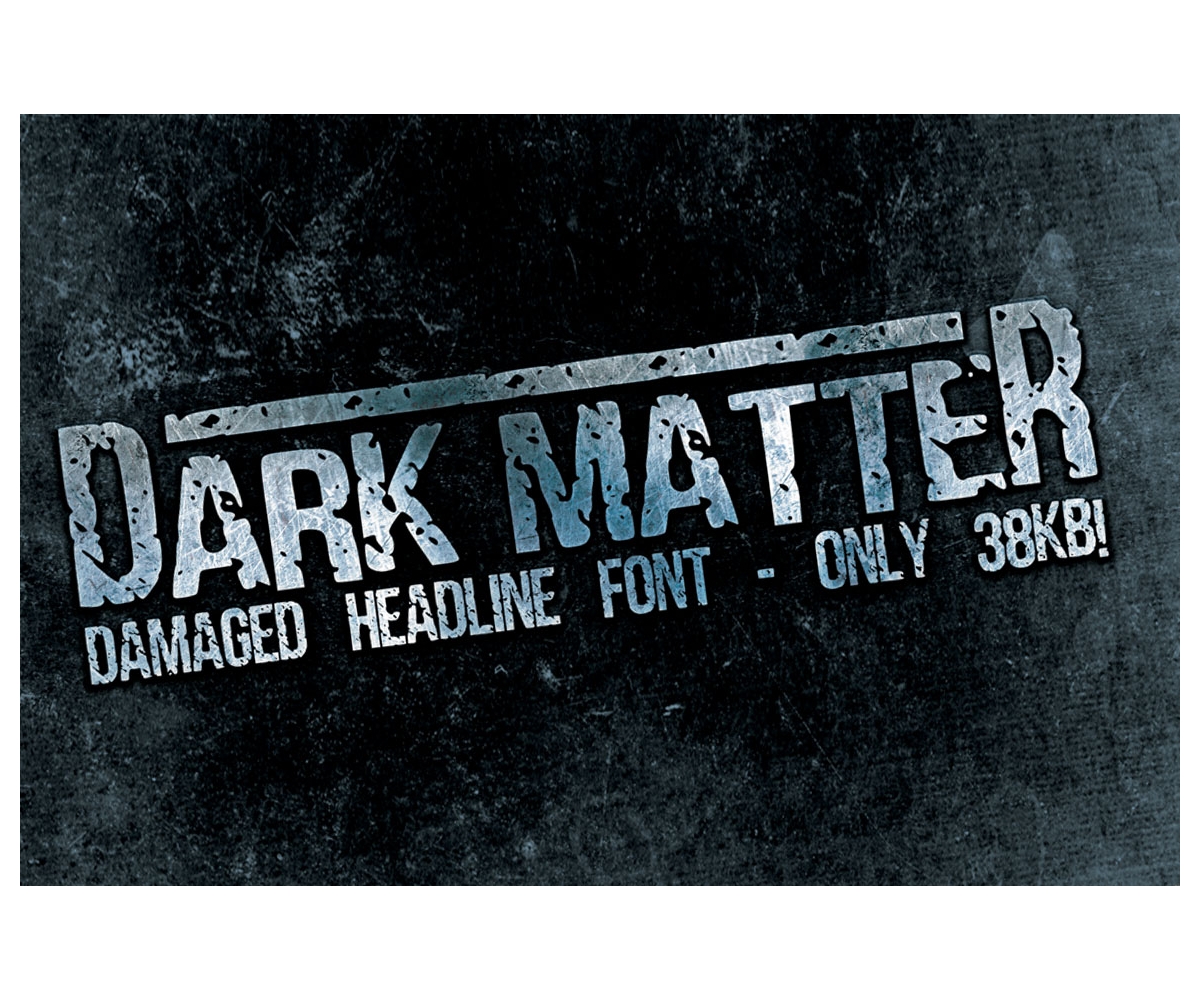 폰트 Horde Dark Matter