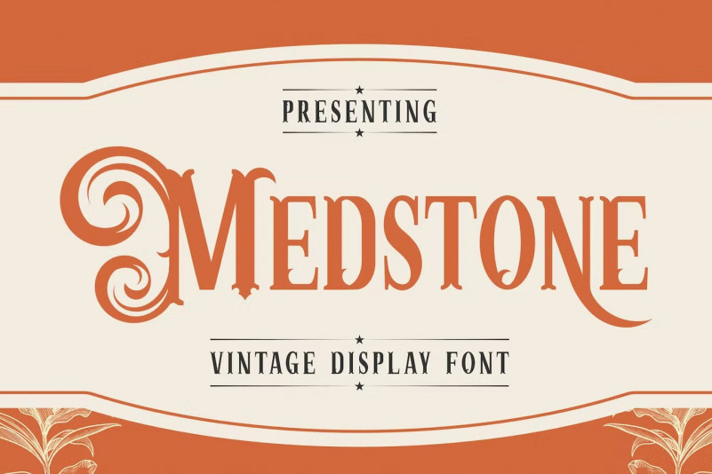 폰트 Medstone