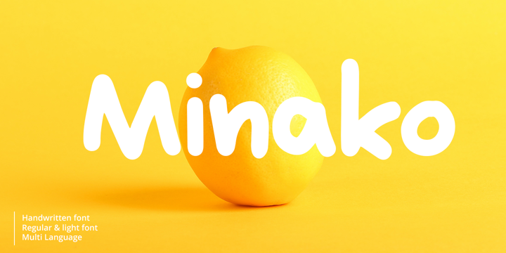 폰트 Minako
