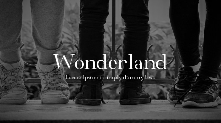 폰트 Wonderland