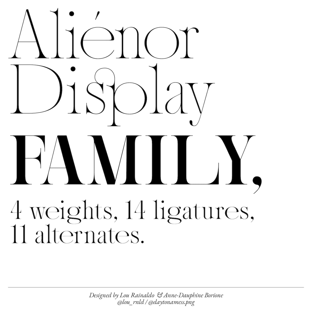 Alienor Display