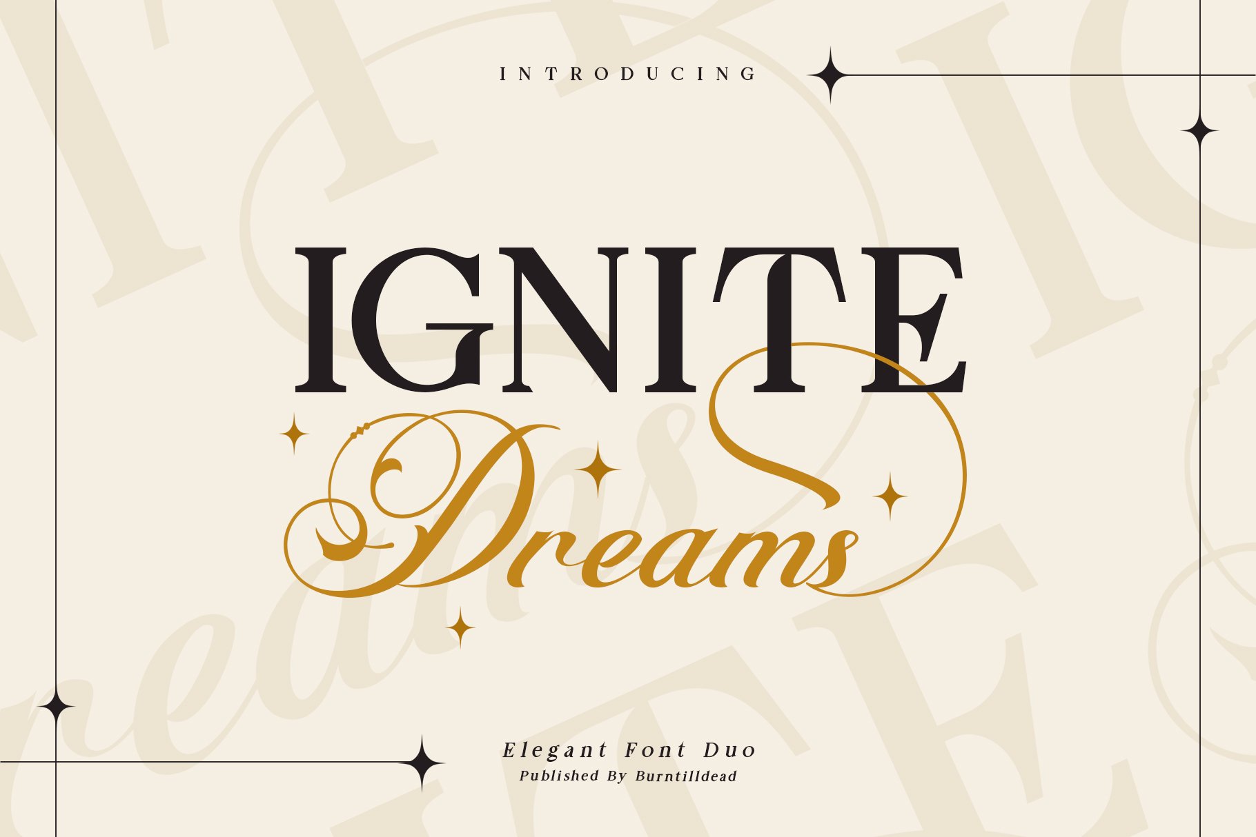 폰트 Ignite Dreams