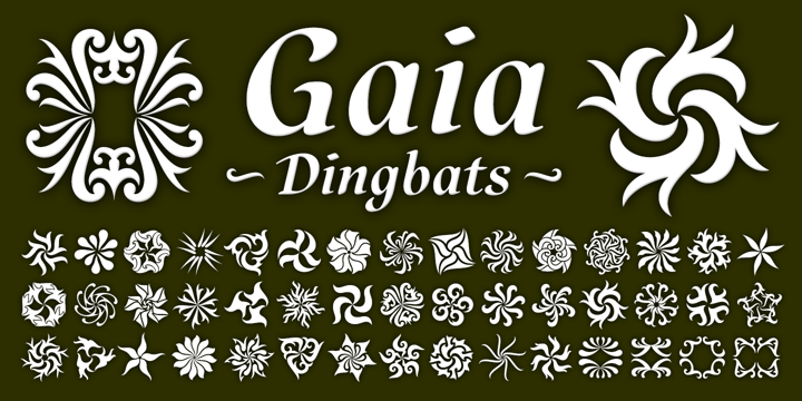 폰트 Gaia