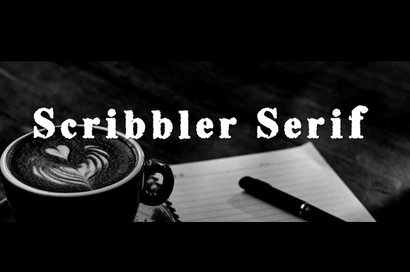 폰트 Scribble Serif