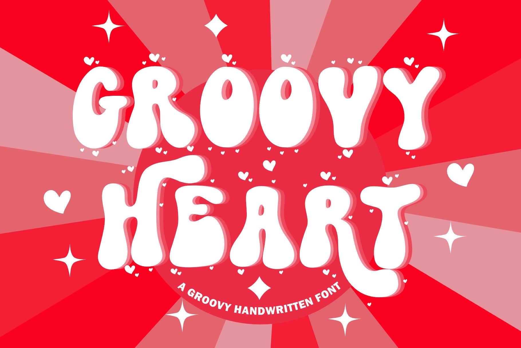 폰트 Groovy Heart