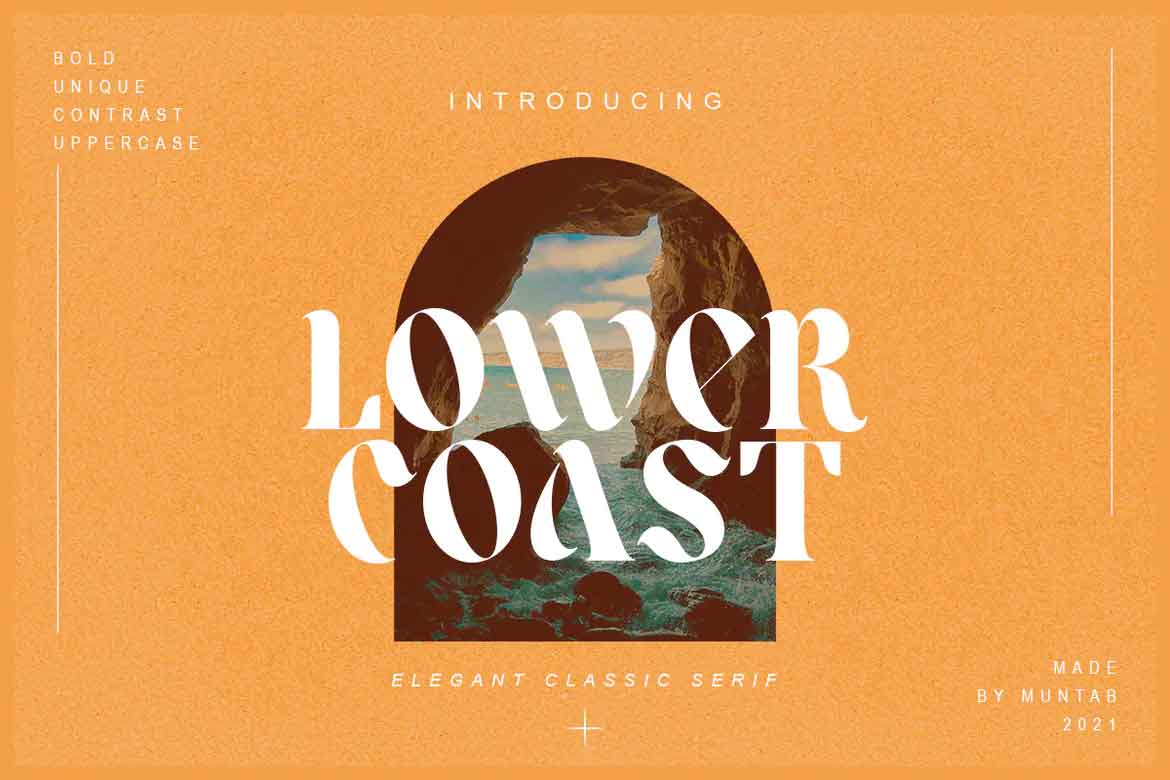 폰트 Lower Coast