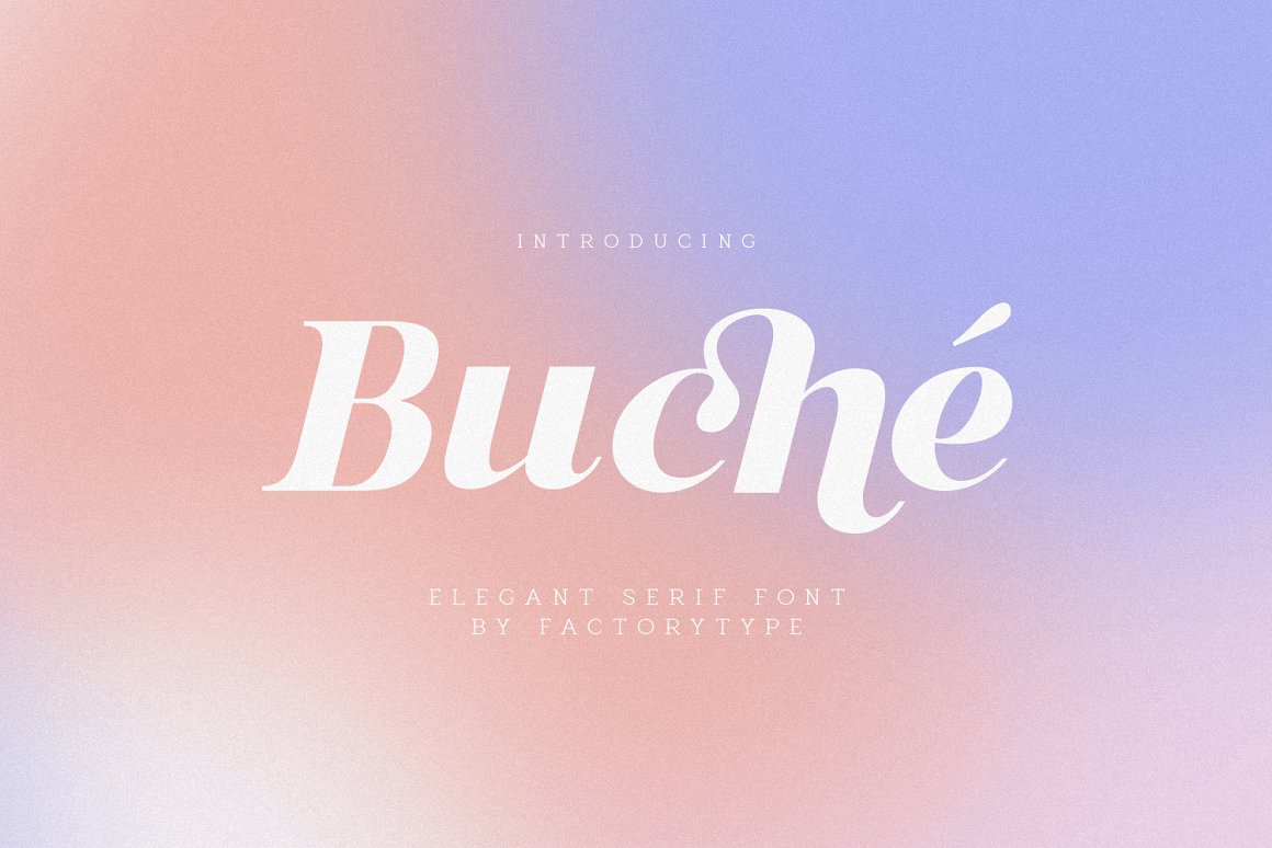 폰트 Buche