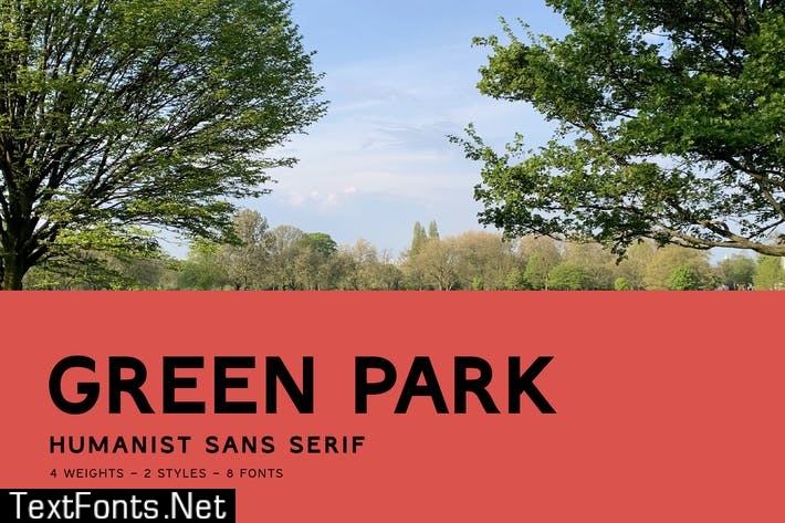 폰트 Green Park