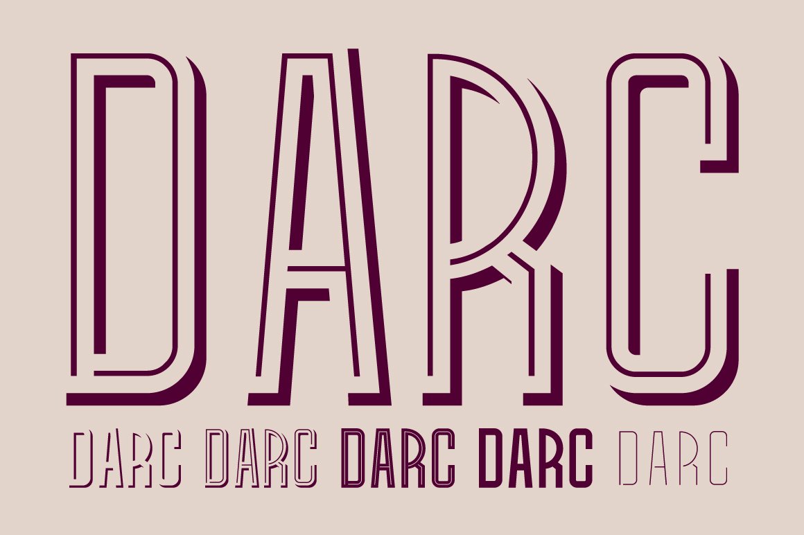 폰트 Darc