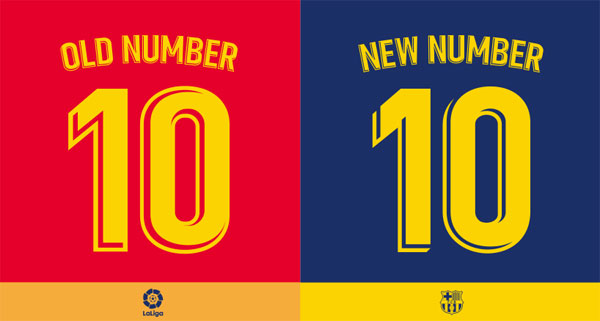 폰트 Barcelona La liga 2018 2019