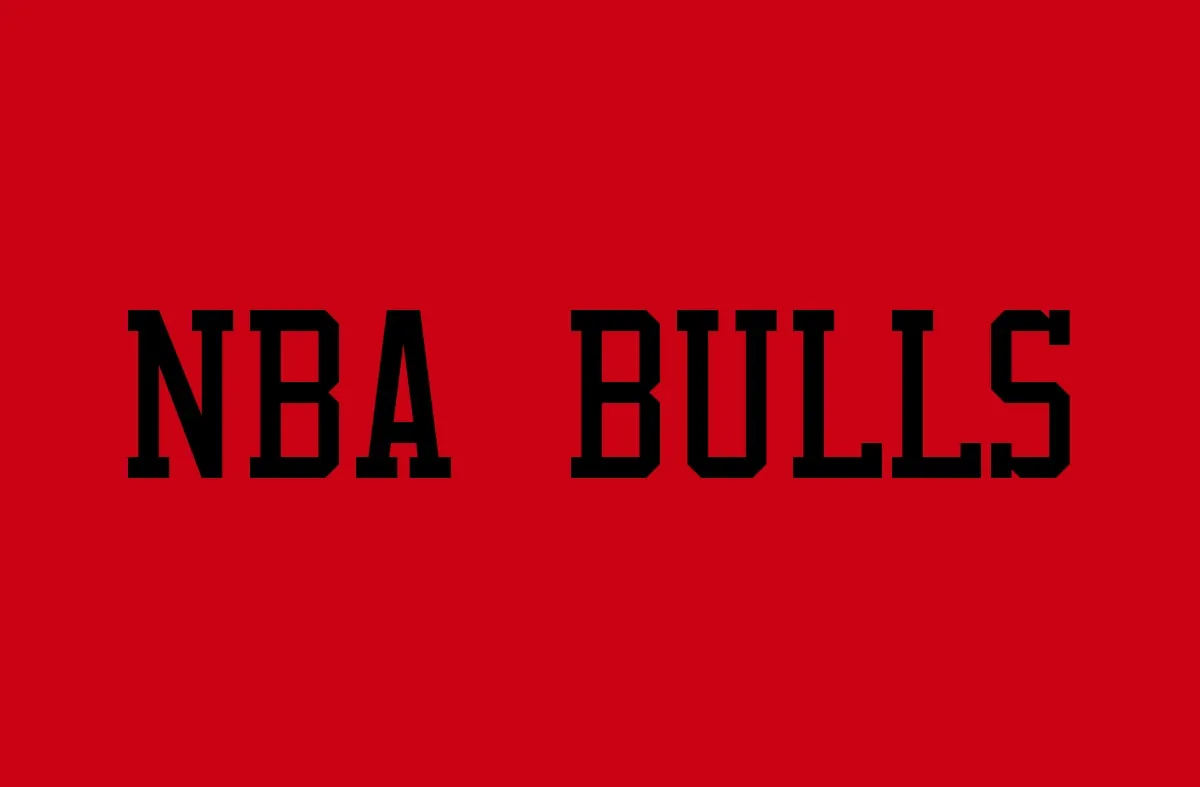 폰트 NBA Bulls