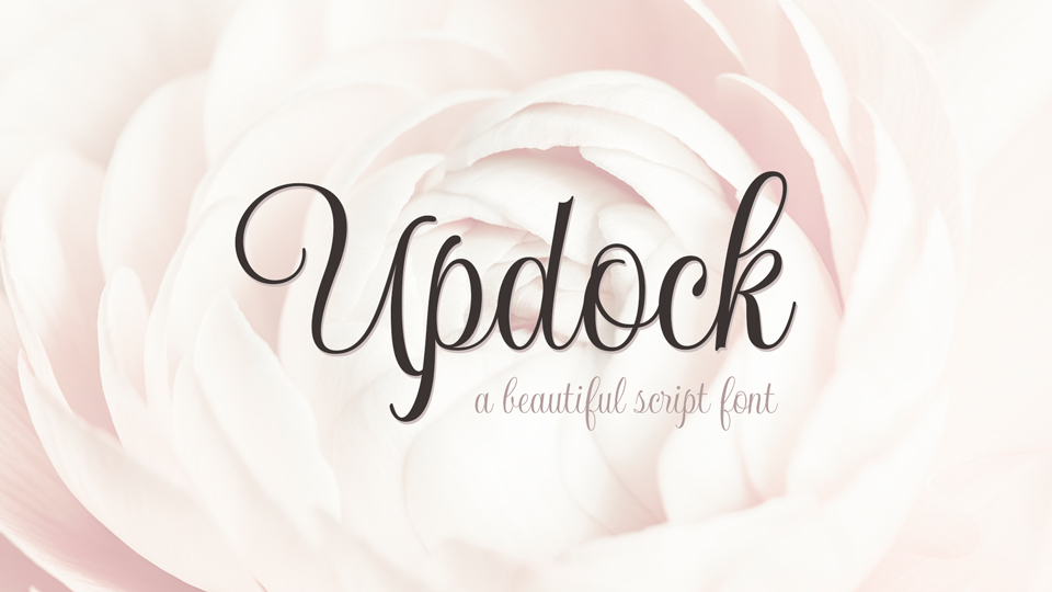 폰트 Updock