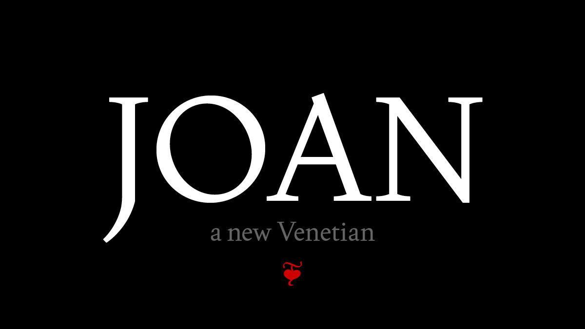 폰트 Joan