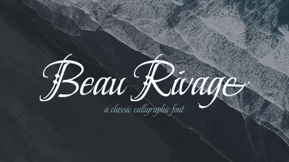 폰트 Beau Rivage