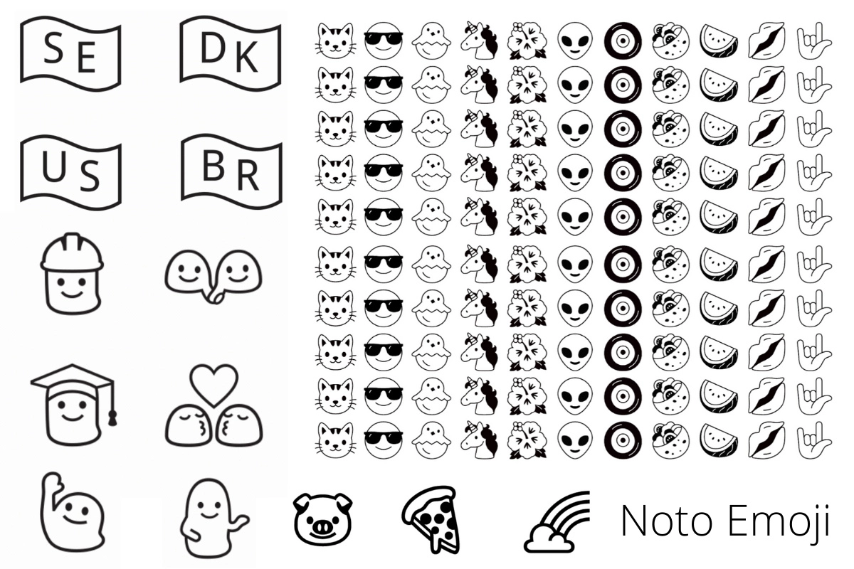 폰트 Noto Emoji