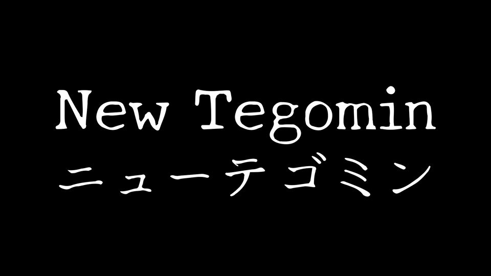 폰트 New Tegomin