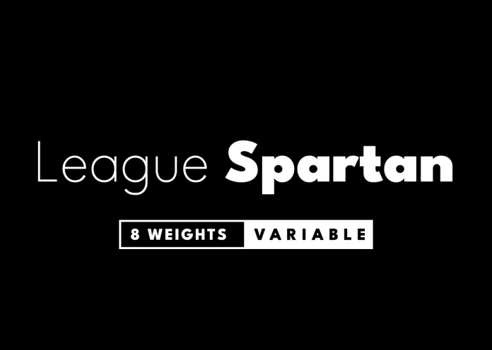 폰트 League Spartan
