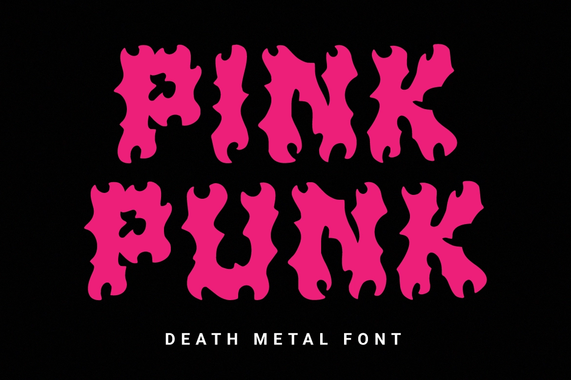 폰트 Pink Punk