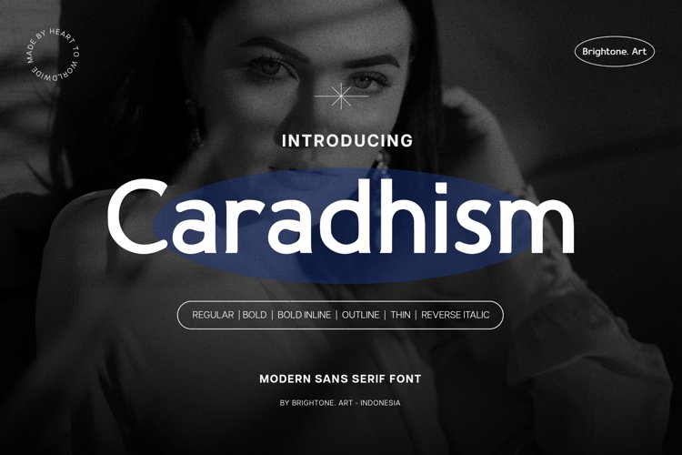 폰트 Caradhism