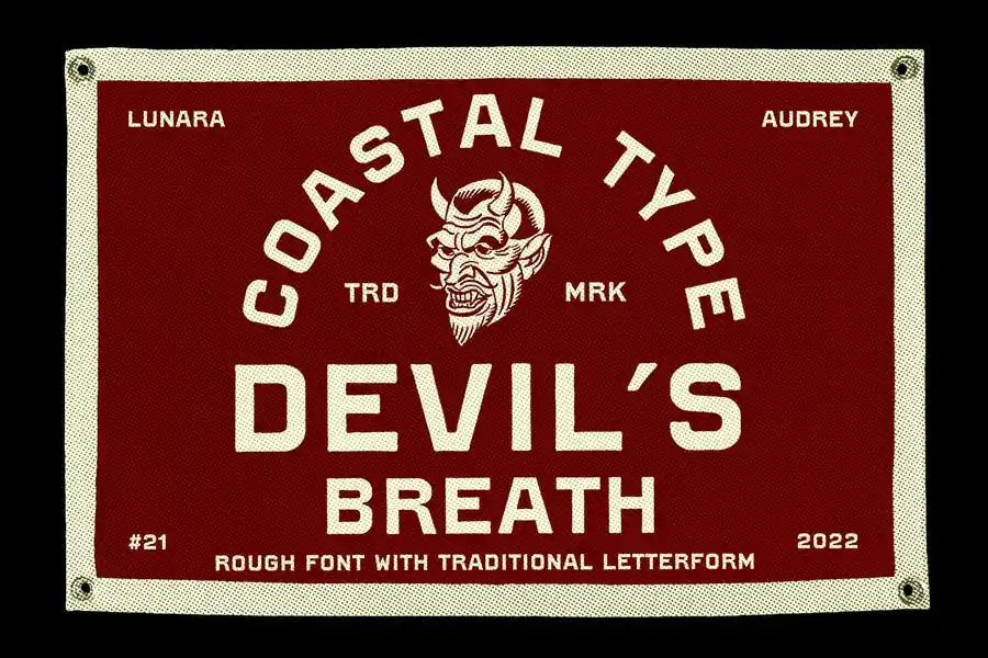 폰트 Devil's Breath