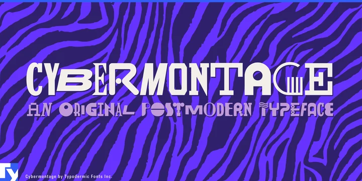 폰트 Cybermontage