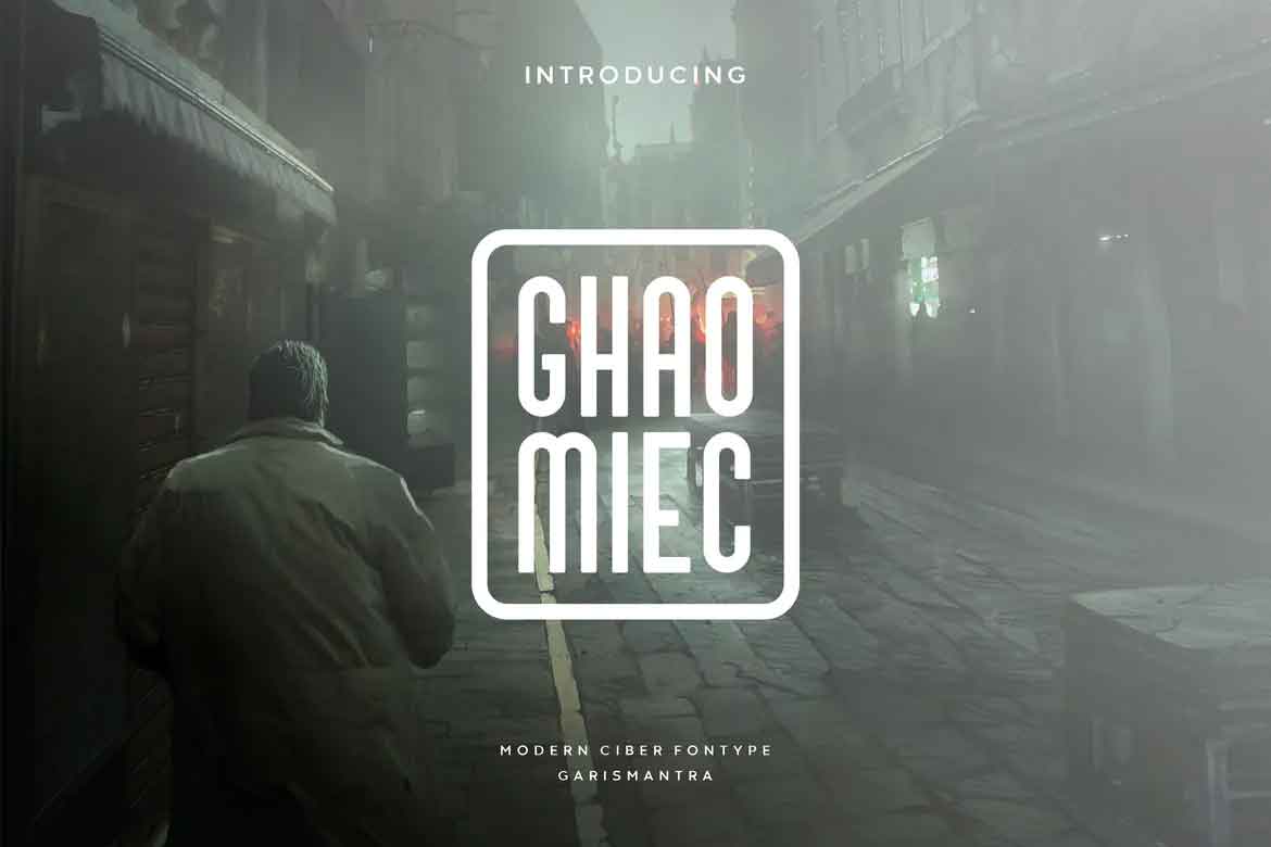폰트 Ghaomiec