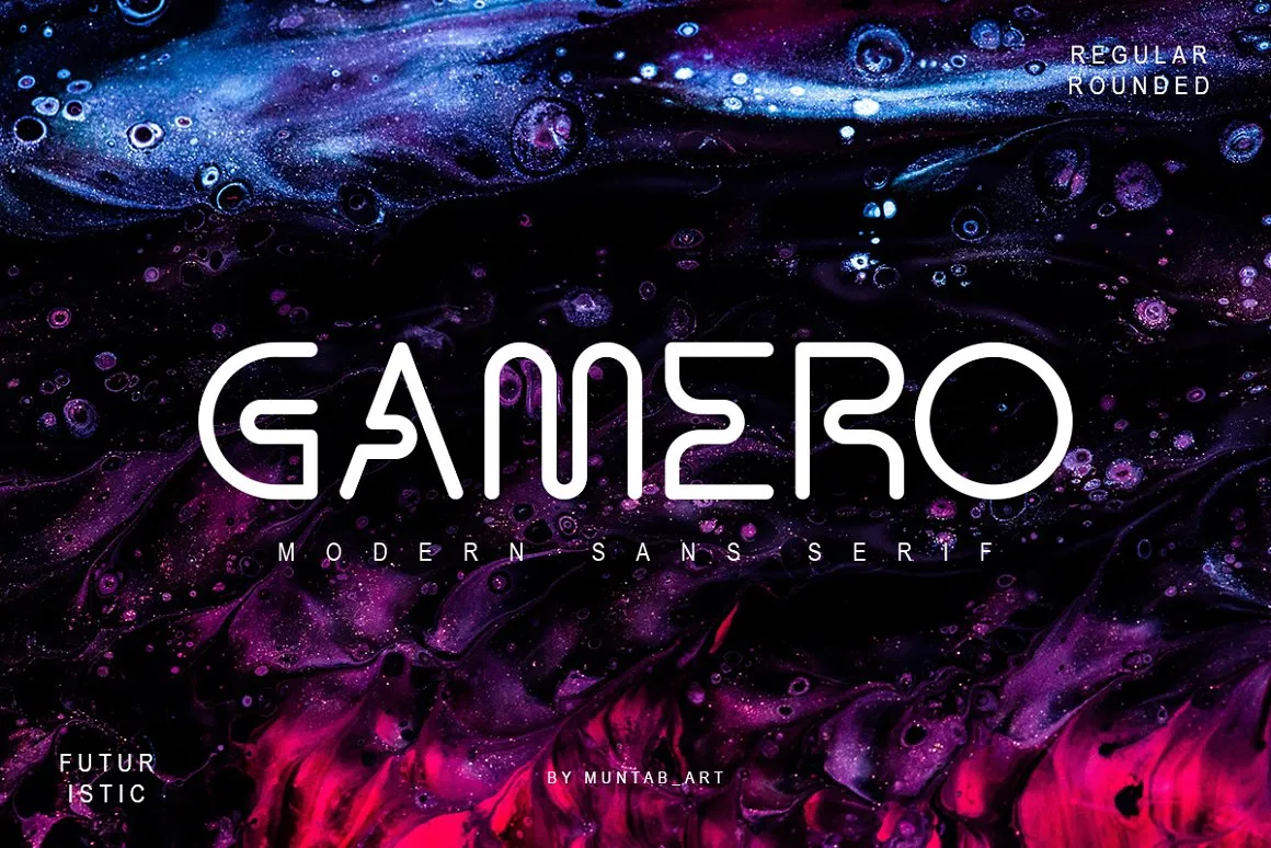 폰트 Gamero