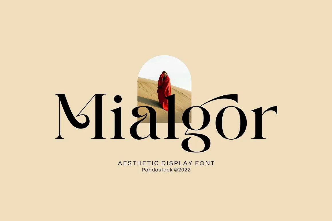 폰트 Mialgor