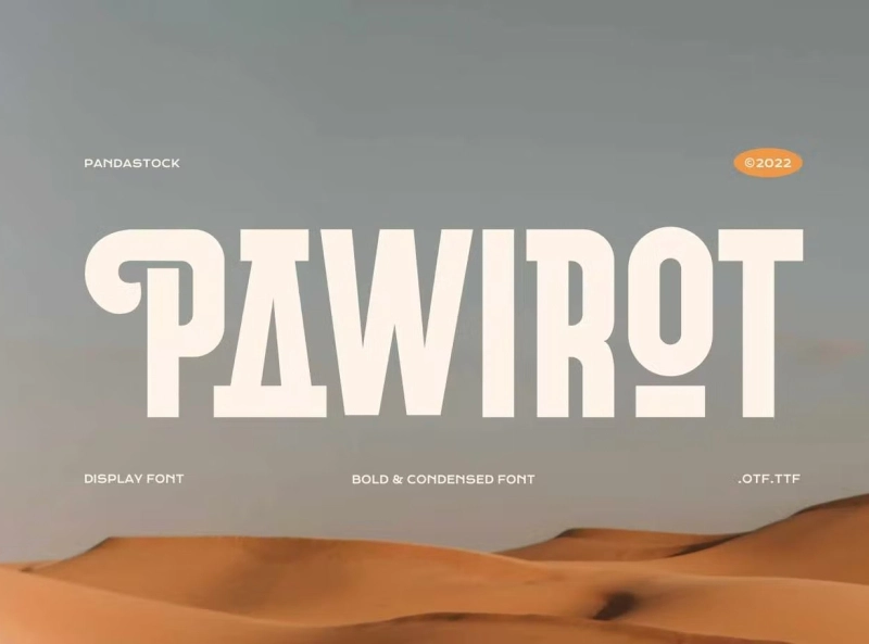 폰트 Pawirot