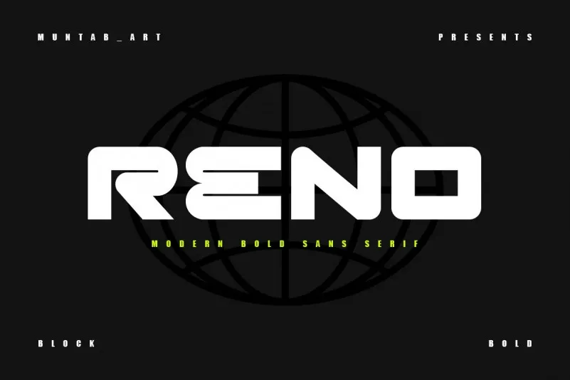 폰트 Reno