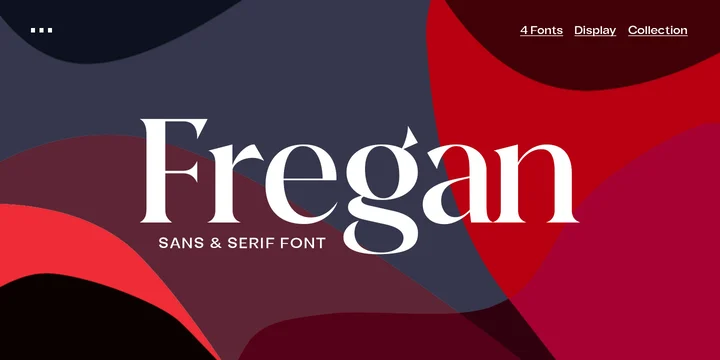 폰트 Fregan