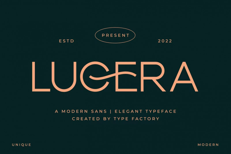 폰트 Lucera
