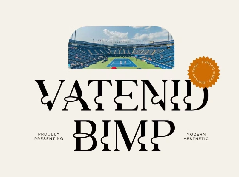 폰트 Vatenid Bimp