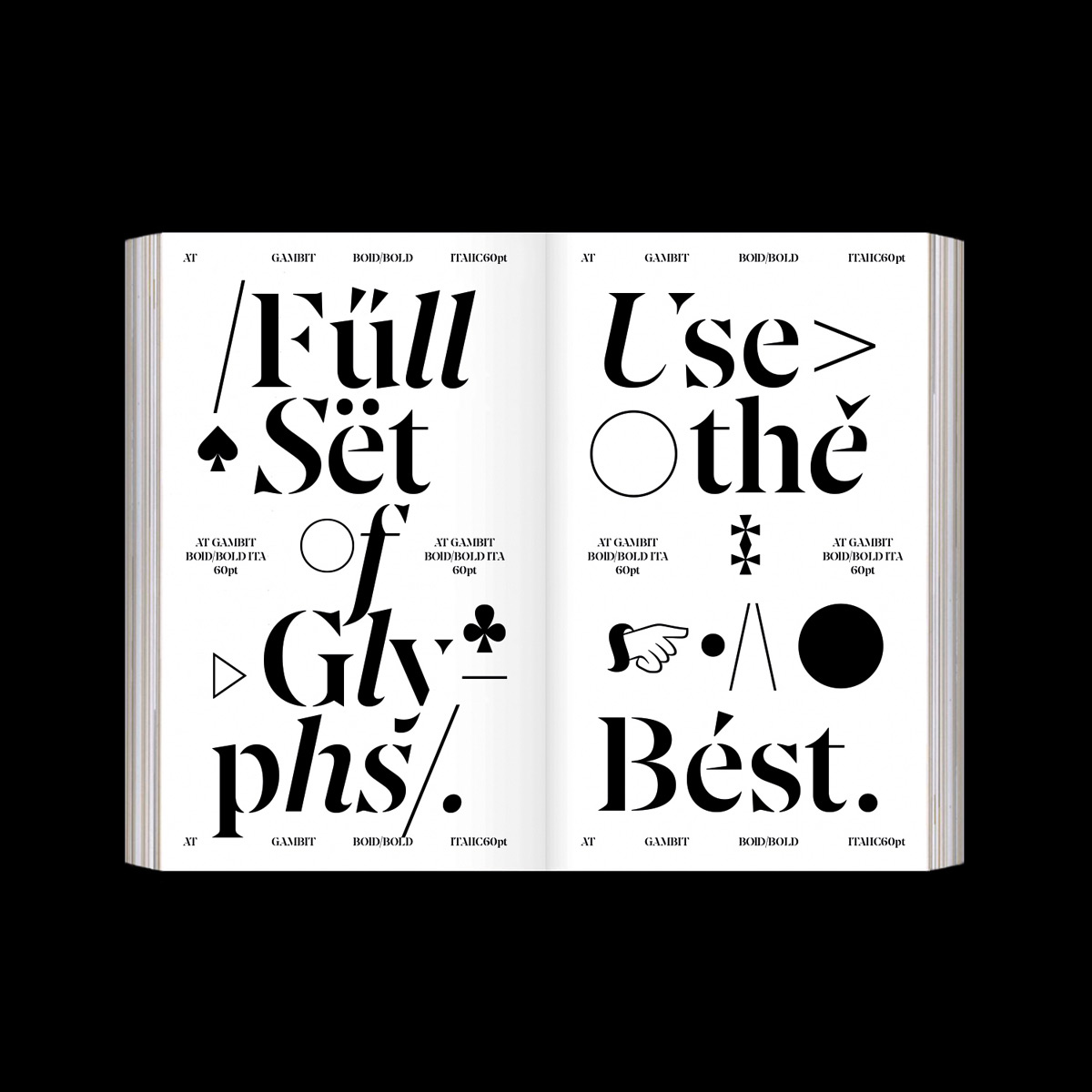 폰트 At Gambit Stencil