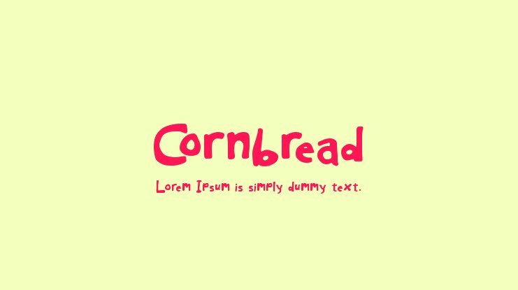 폰트 VC Cornbread
